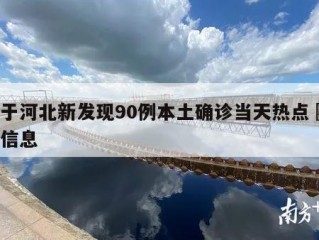 关于河北新发现90例本土确诊当天热点㊙️的信息