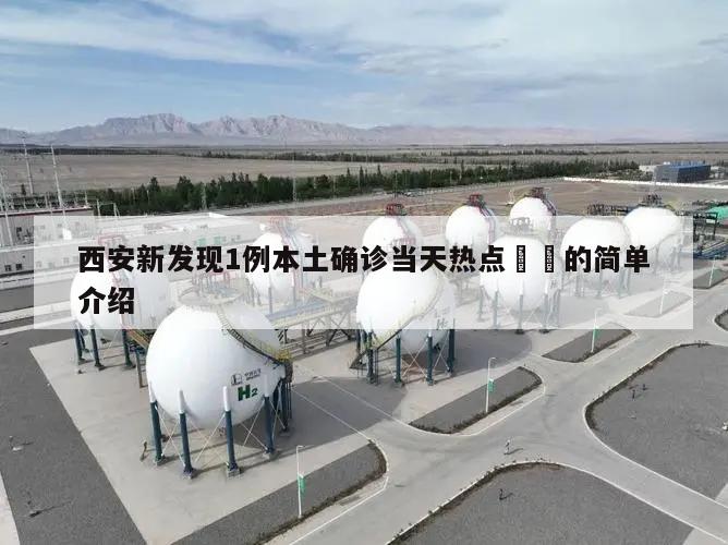 西安新发现1例本土确诊当天热点㊙️的简单介绍