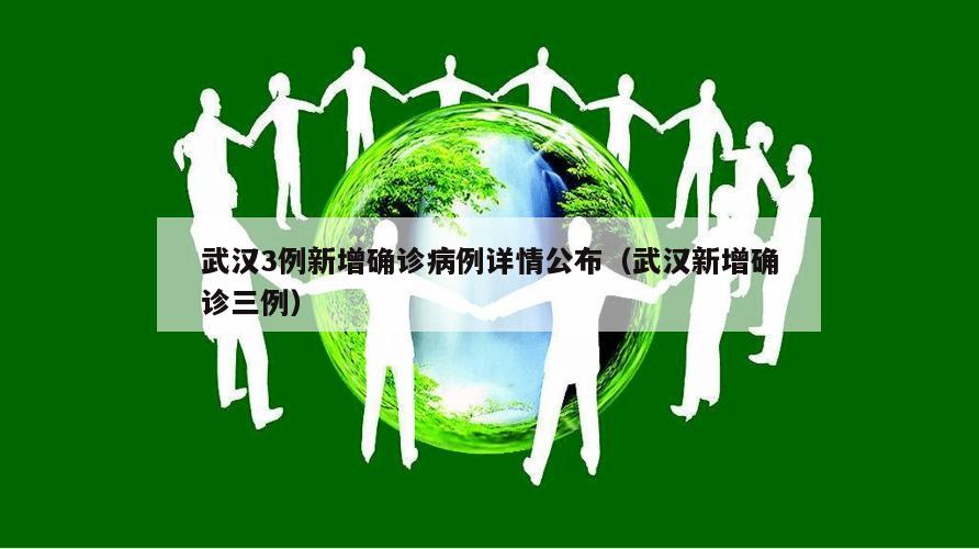 武汉3例新增确诊病例详情公布(武汉新增确诊三例)