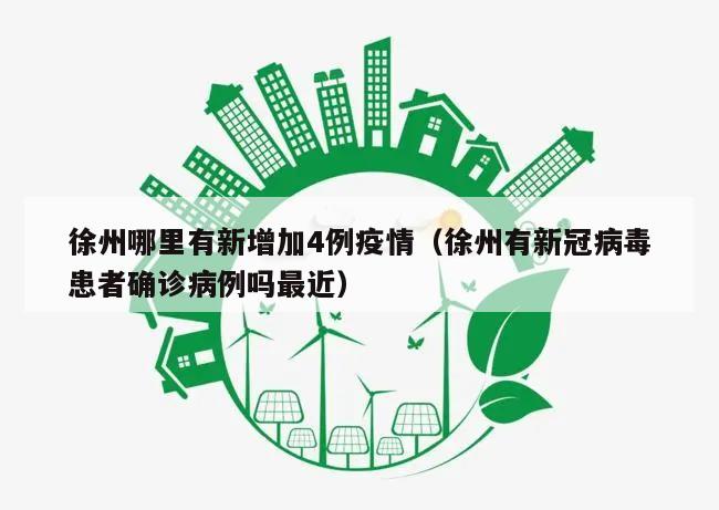 徐州哪里有新增加4例疫情(徐州有新冠病毒患者确诊病例吗最近)